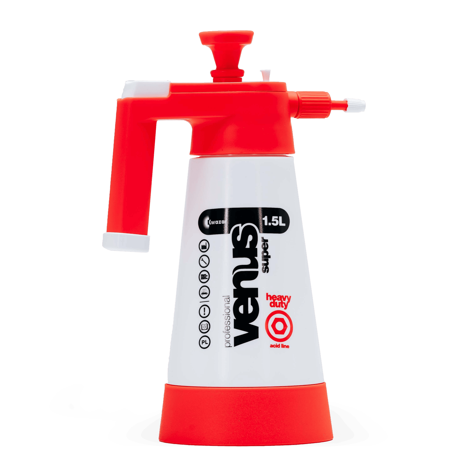 Kwazar - Tryckspruta Acid line - 1,5L gratis servicekit