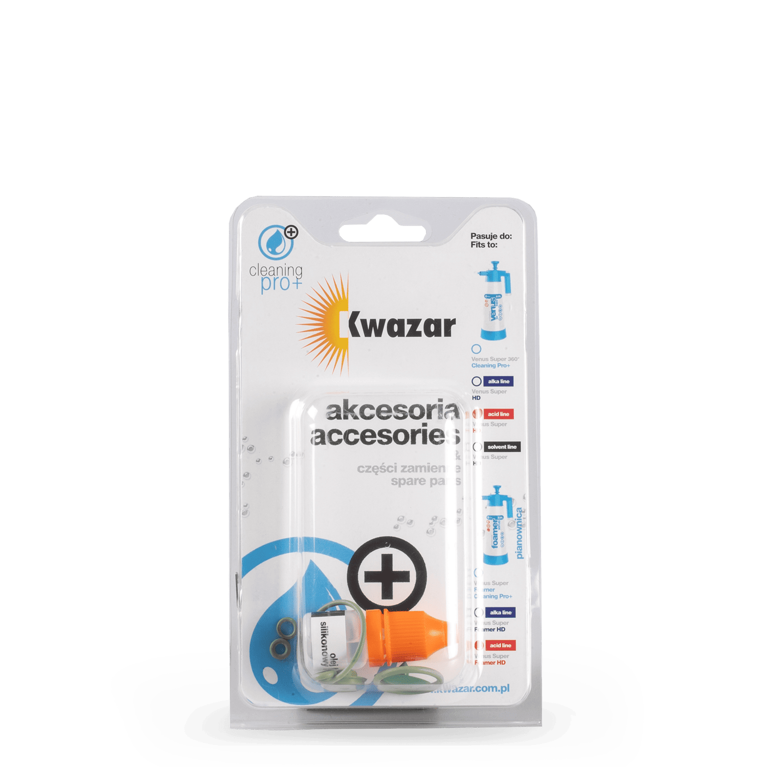 Kwazar - Service kit tryckspruta 1.5L Acid line