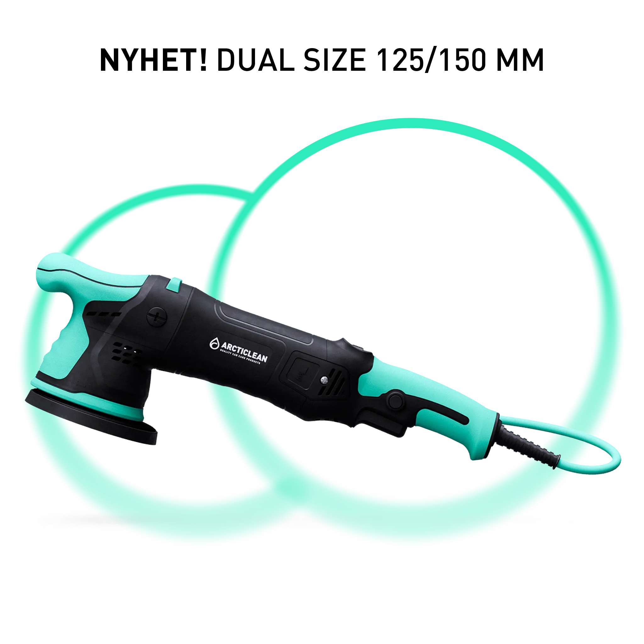 Polermaskin oscillerande - AC/DA15-125/150 V2 DUAL SIZE