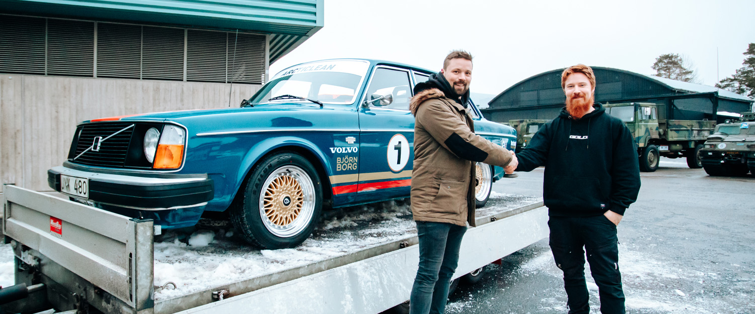 Volvo 240 – Vinstbil från Arcticleans Black Week 2024