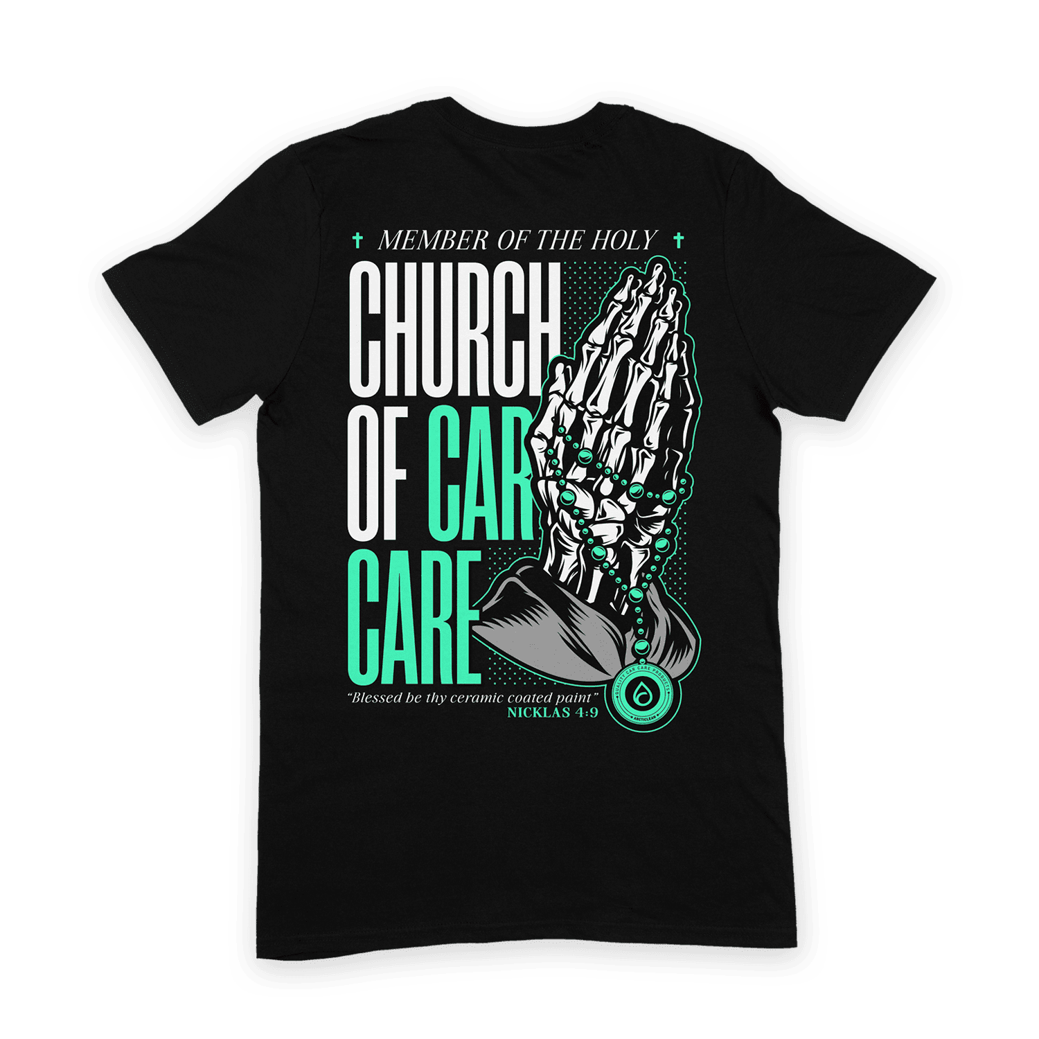 Church of car care t-shirt - S-3XL (Medium)