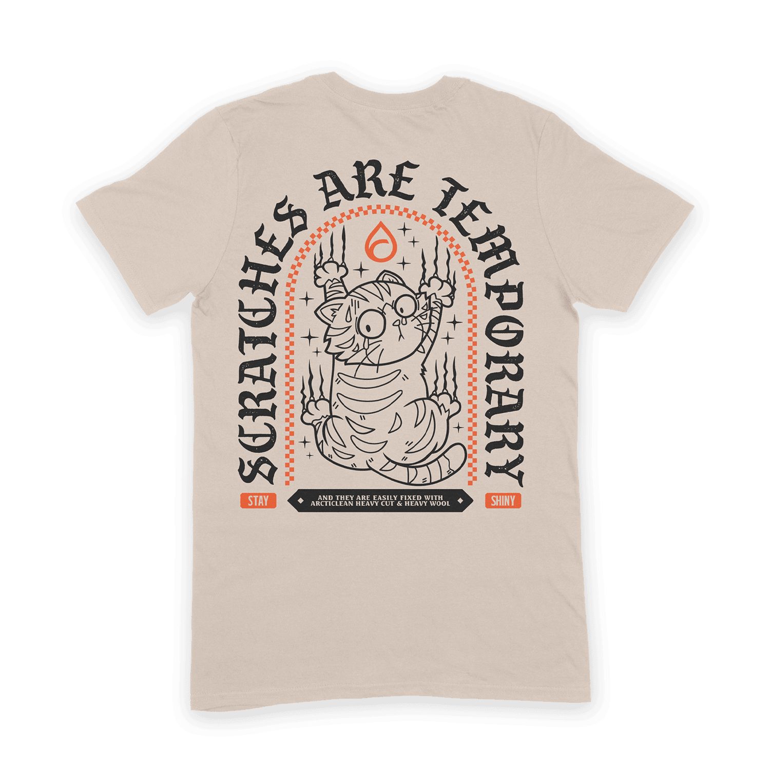 Scratches are temporary t-shirt - S-3XL (Medium)
