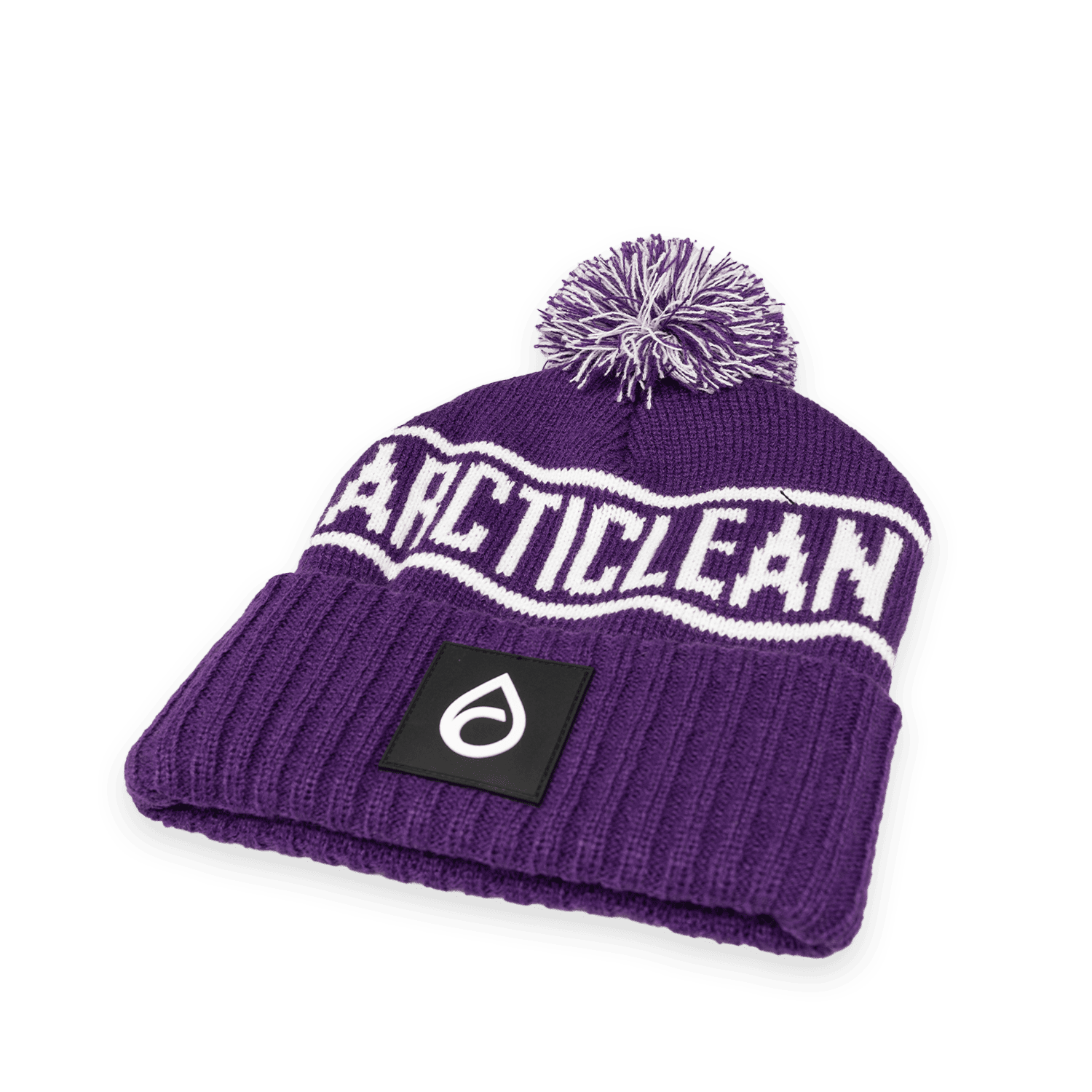 Arcticlean mössa med toffs (Lila)