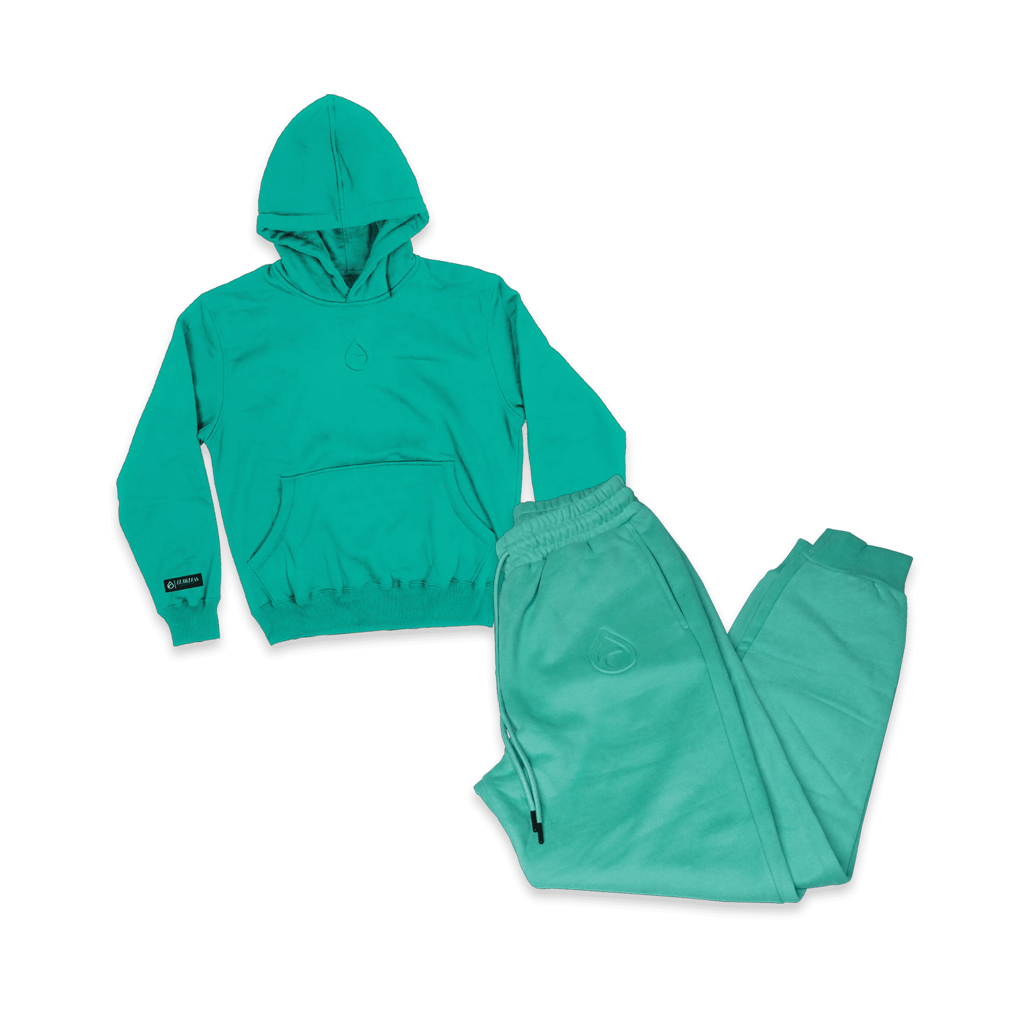 Hoodie + sweatpant turkos