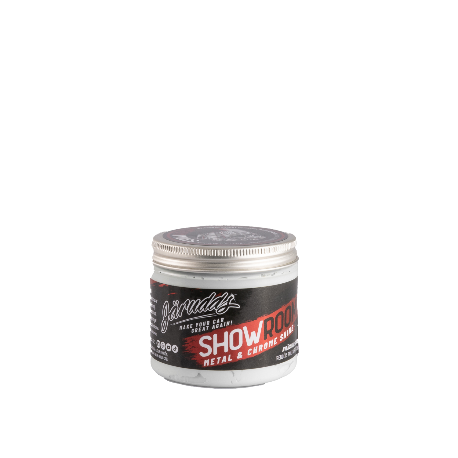 Järudds Showroom Metal & Chrome Shine, 200ml - Extra fin polerpasta