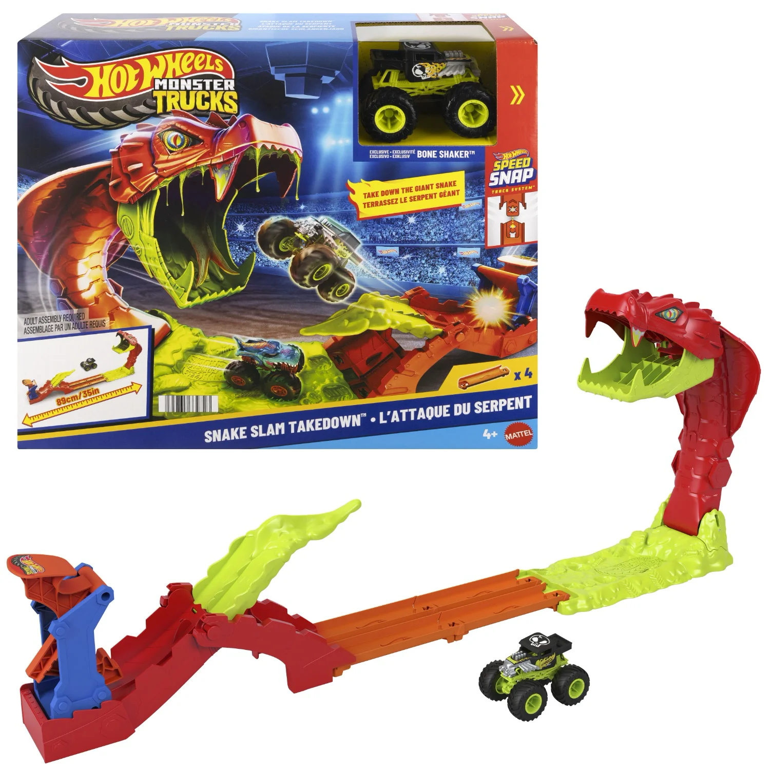 Snake Slam Takedown - Hot Wheels Monster Trucks