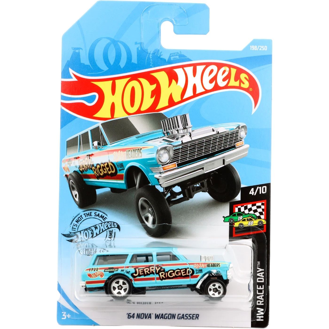 64 Nova Wagon Gasser – HW Race Day – Blå – Hot Wheels