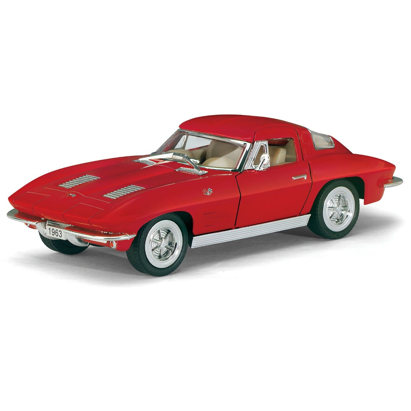 1963 Corvette Stingray – Kinsmart – 1:36 – Silver