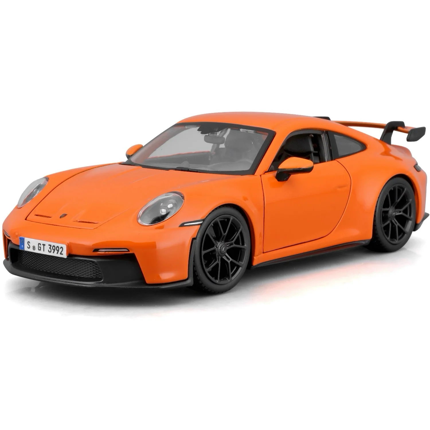Porsche 911 (992) GT3 - Orange - 2021 - Bburago - 1:24