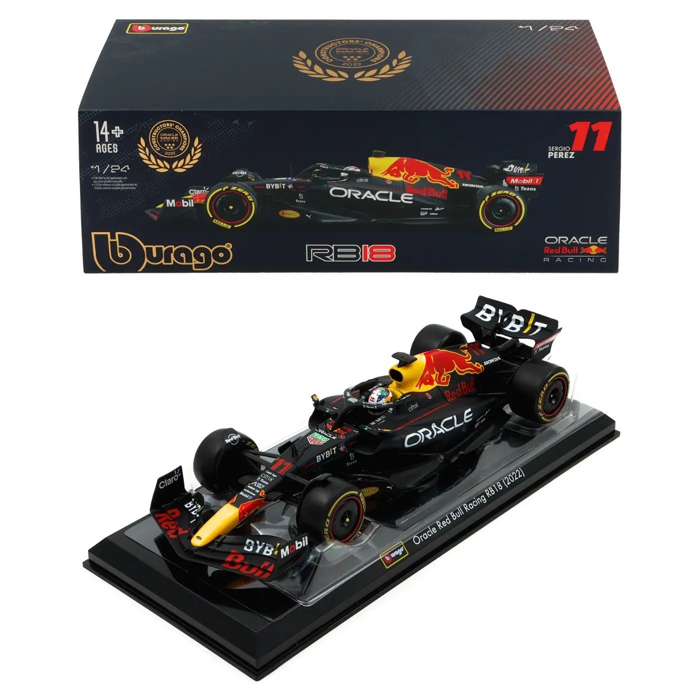 F1 – Red Bull – RB18 – Sergio Perez #11 – Bburago – 1:24