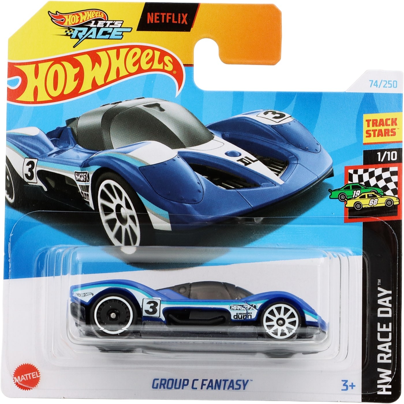 Group C Fantasy – Blå – Let’s Race – Netflix – Hot Wheels