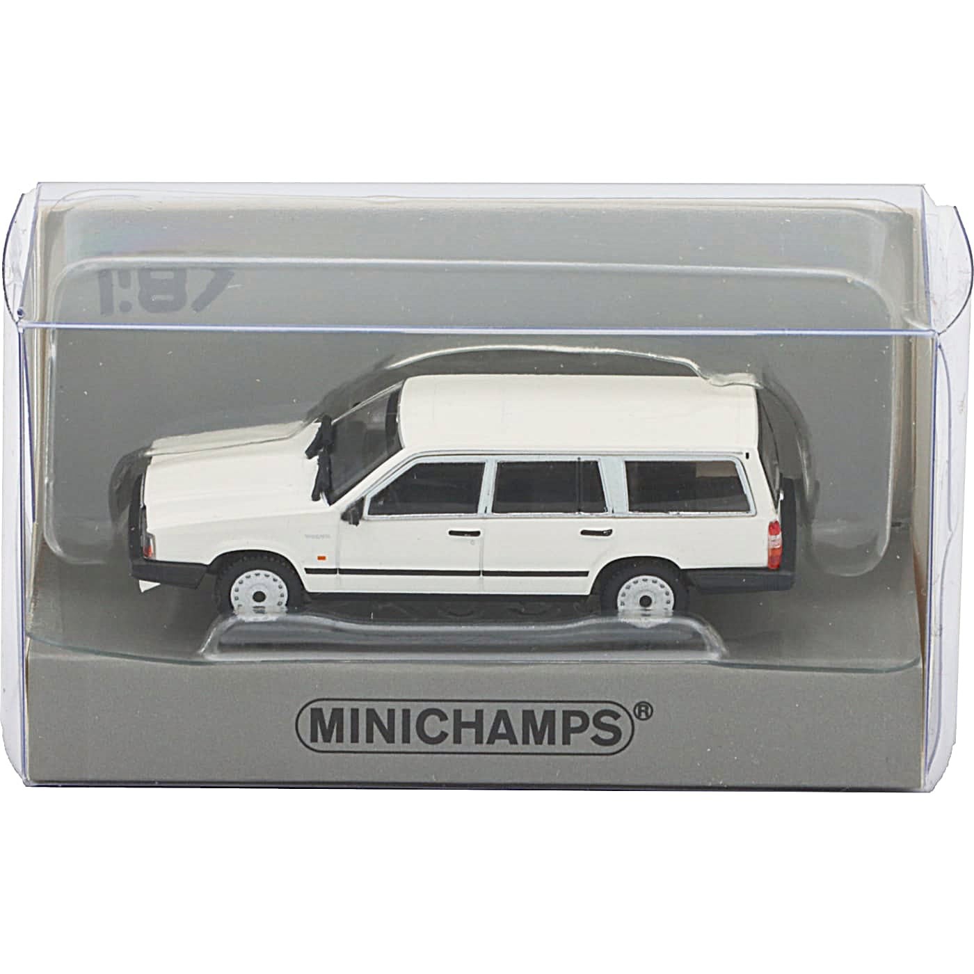 Volvo 740 GL Kombi – 1986 – Vit – Minichamps – 1:87