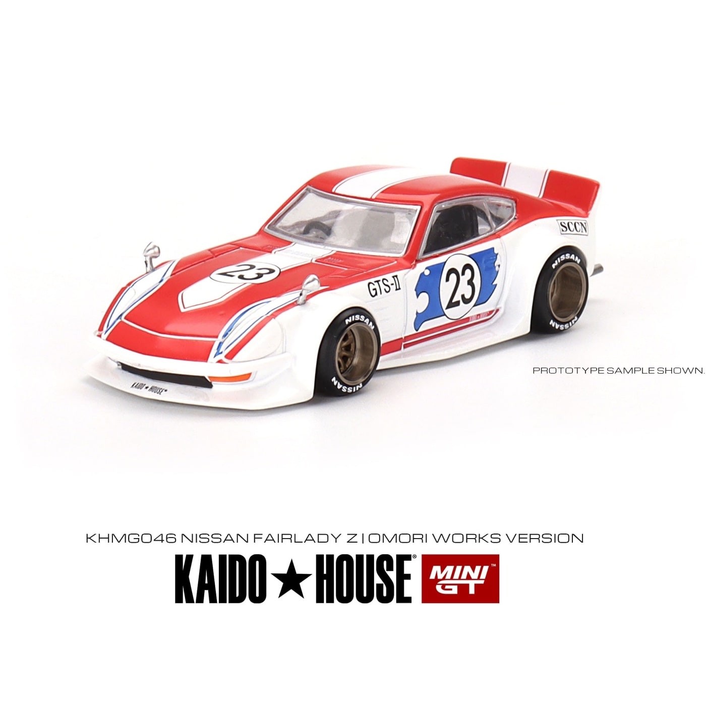 Läs mer om Nissan Fairlady Z Kaido GT - 046 - Mini GT - 1:64