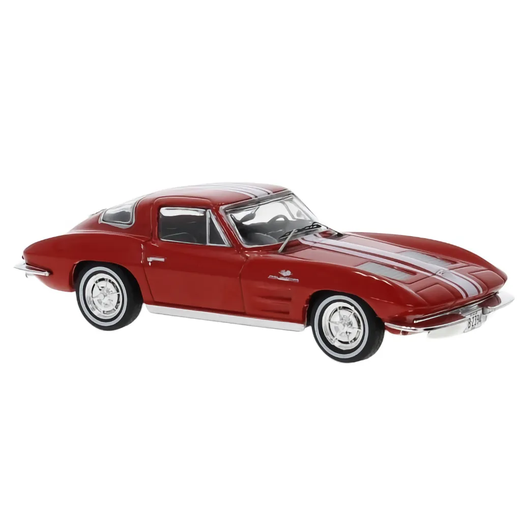Chevrolet Corvette Stingray - 1963 - Röd - Ixo Models - 1:43