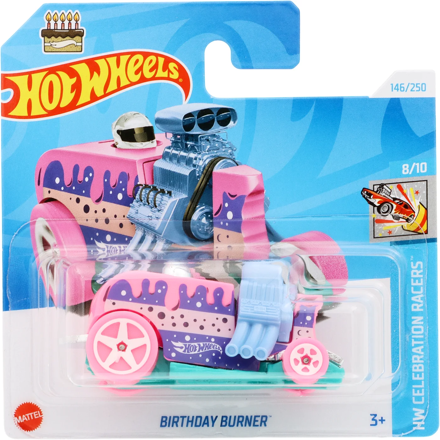 Läs mer om Birthday Burner - HW Celebration Racers - Hot Wheels