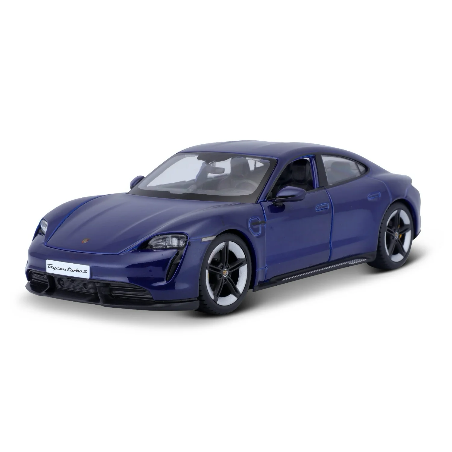Porsche Taycan Turbo S - 2020 - Vit - Bburago - 1:24