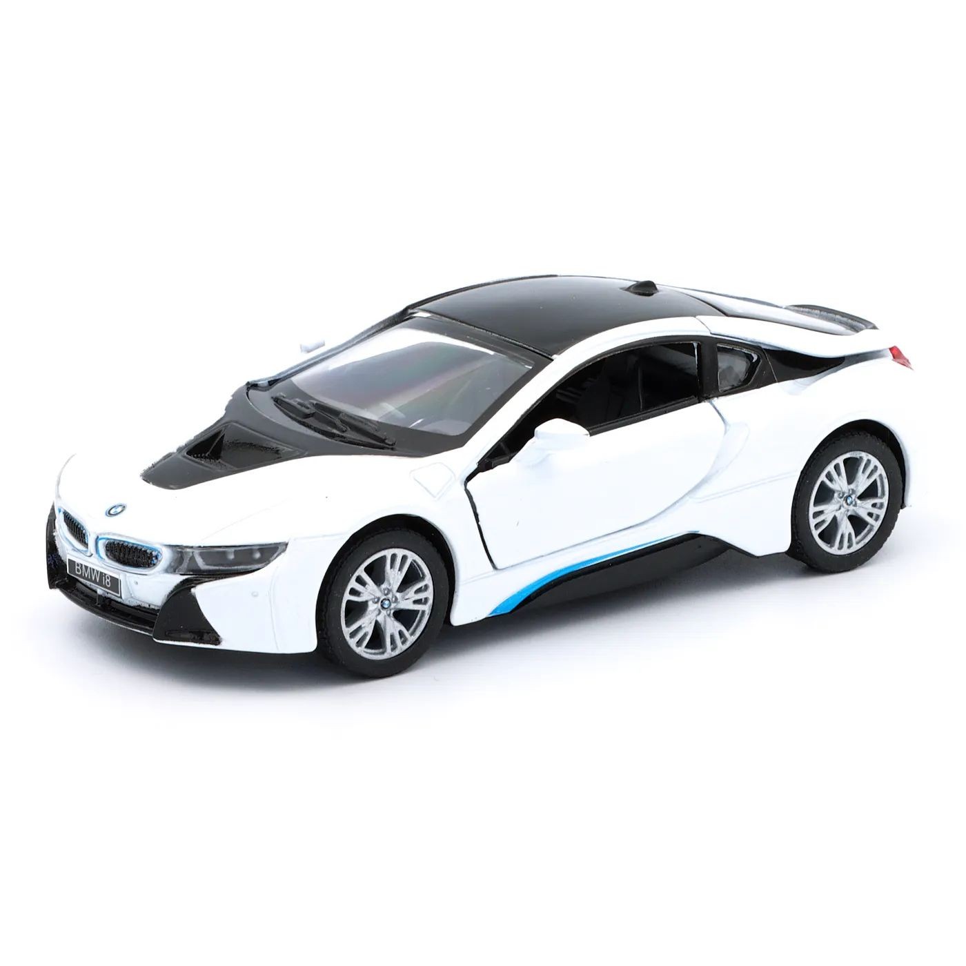 BMW i8 – 1:36 – Kinsmart – Vit