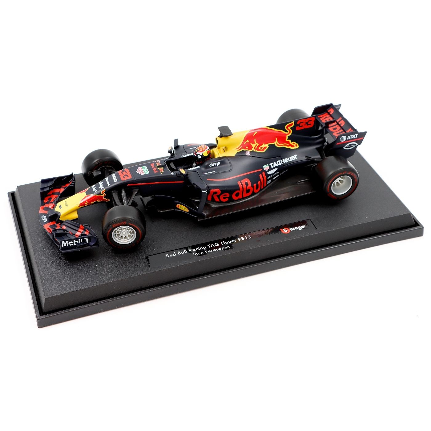 Läs mer om Red Bull RB13 - Max Verstappen #33 - 2017 - Bburago - 1:18