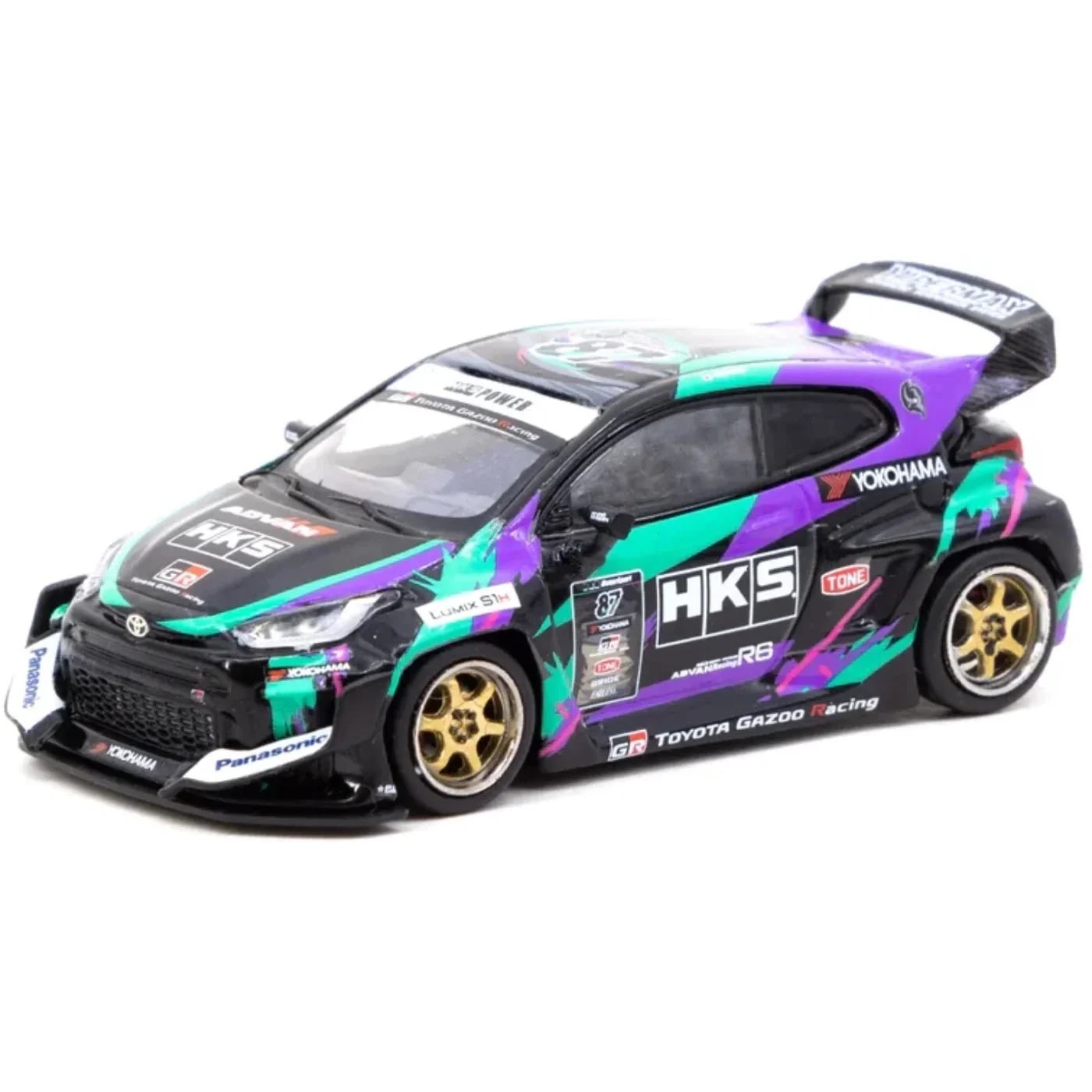 HKS Racing Performer GR Yaris – HOBBY64 – Tarmac – 1:64