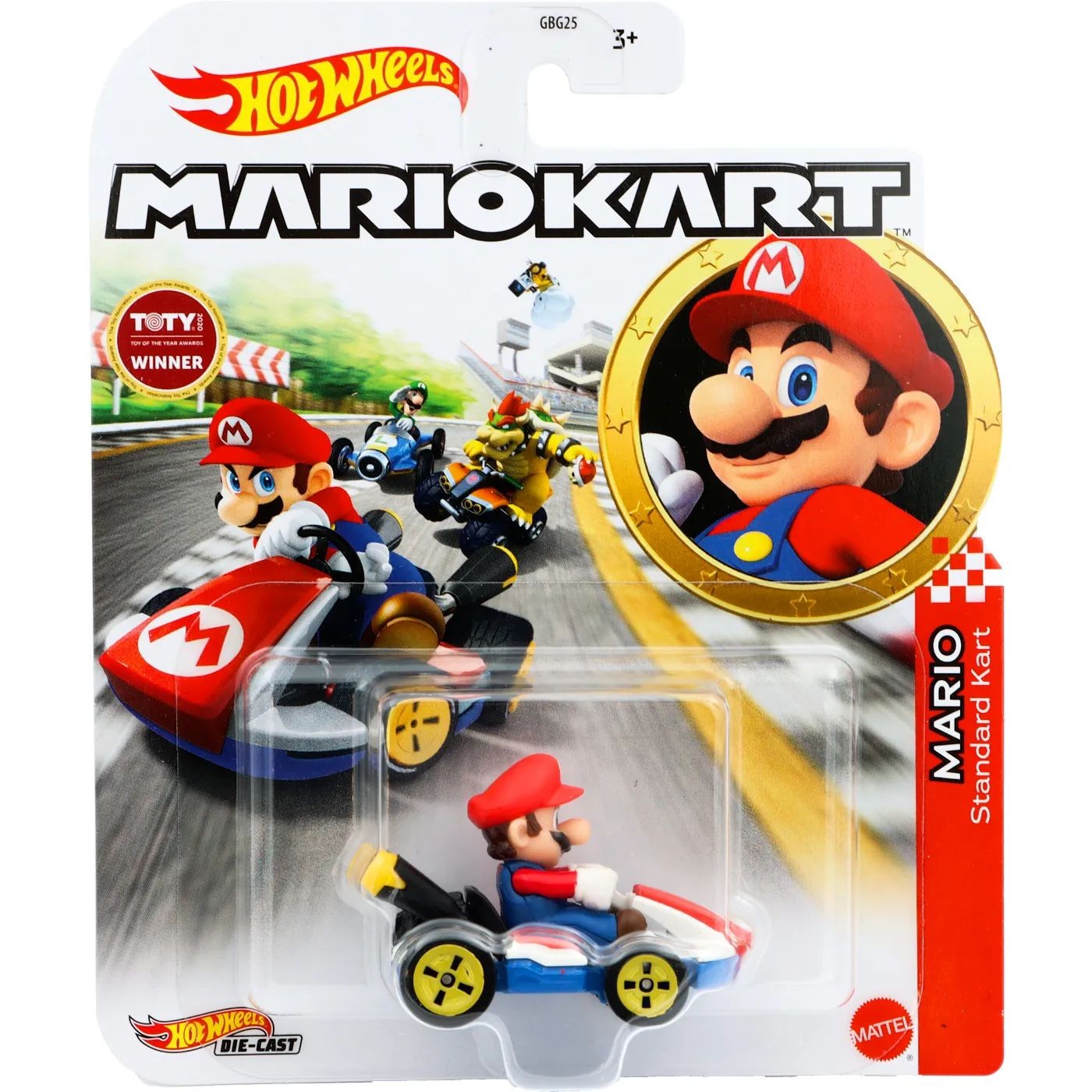 Läs mer om Mario - Standard Kart - Mario Kart - Hot Wheels