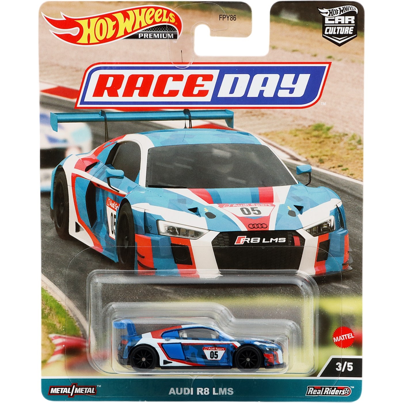 Audi R8 LMS – Race Day – Hot Wheels