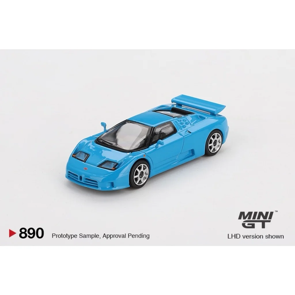 Bugatti EB110 - Super Sport Blu - 890 - Mini GT - 1:64