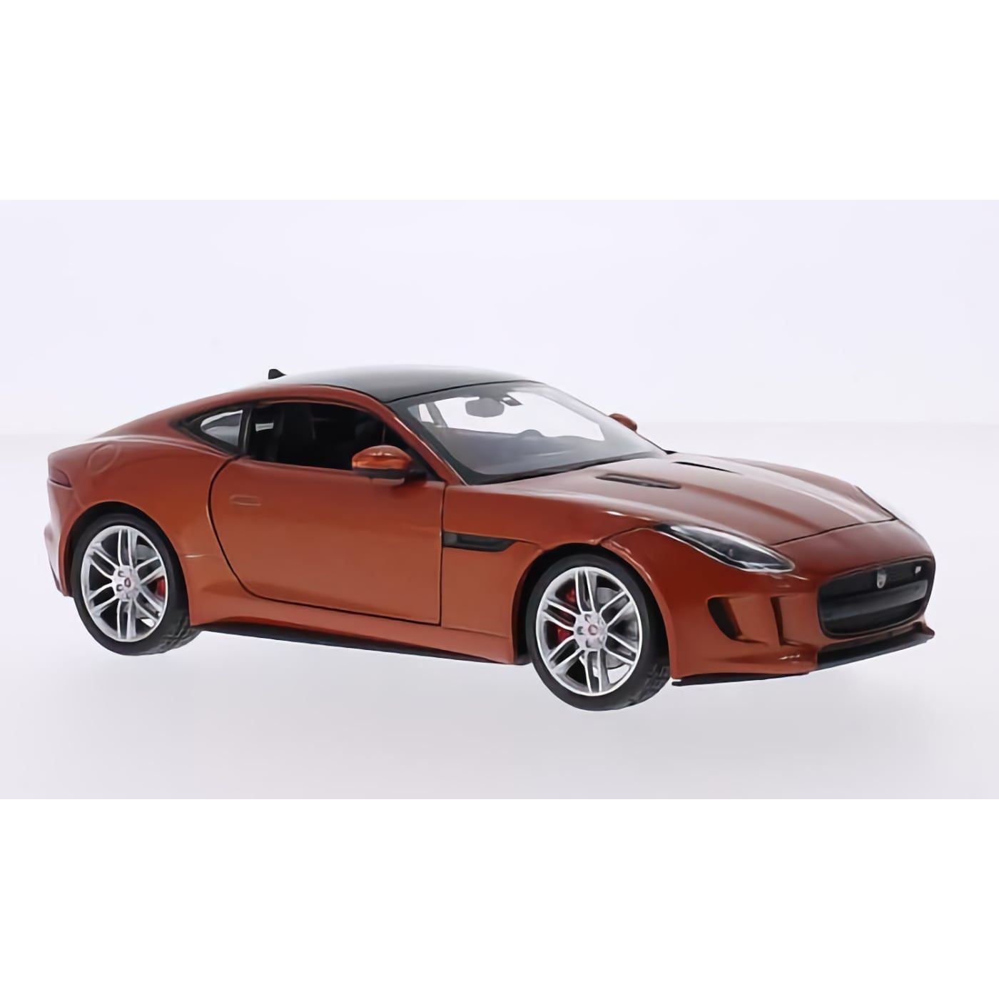 Läs mer om Jaguar F-Type Coupé - Kopparorange - 1:24 - Welly