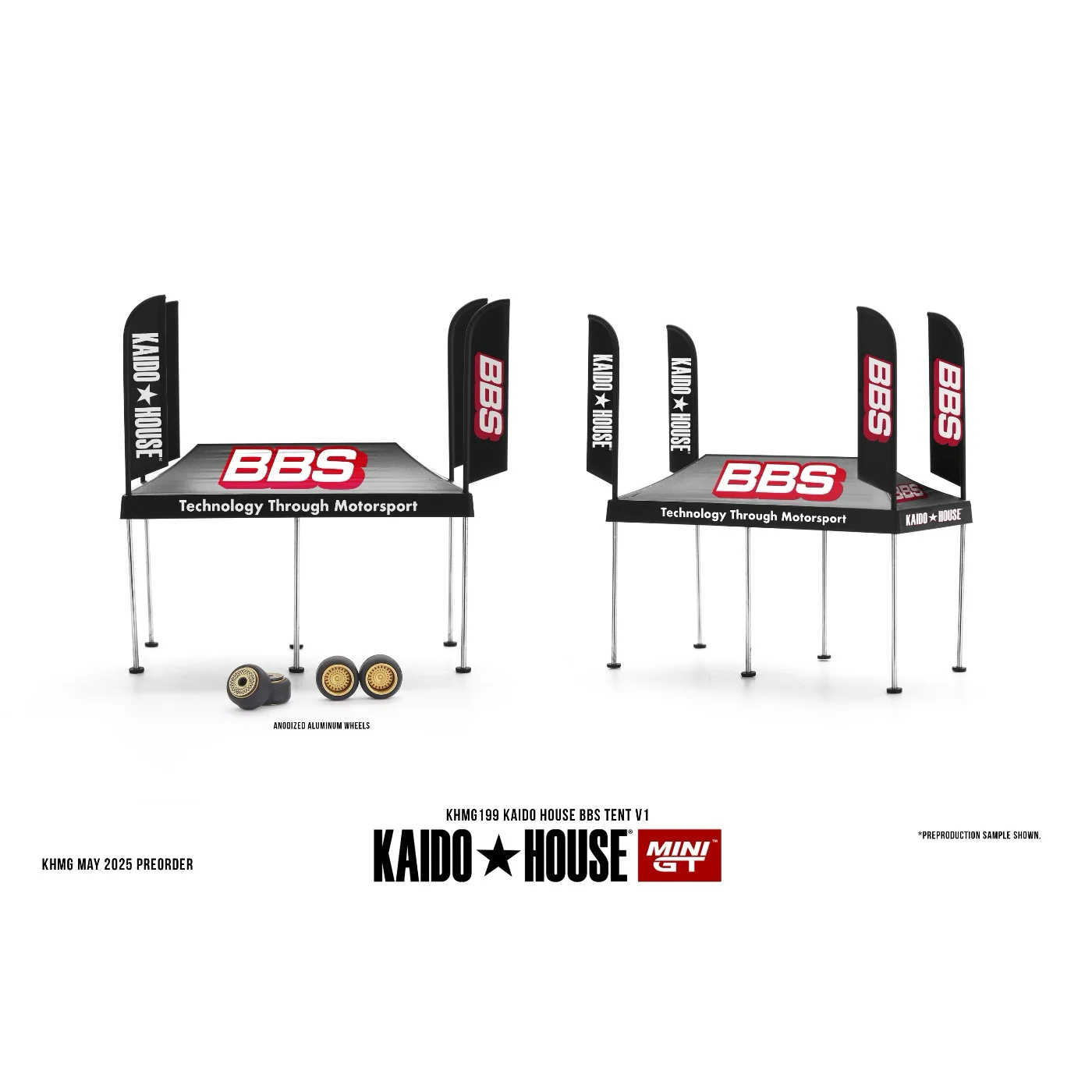 BBS Tent V1 - Kaido House - Mini GT - 1:64