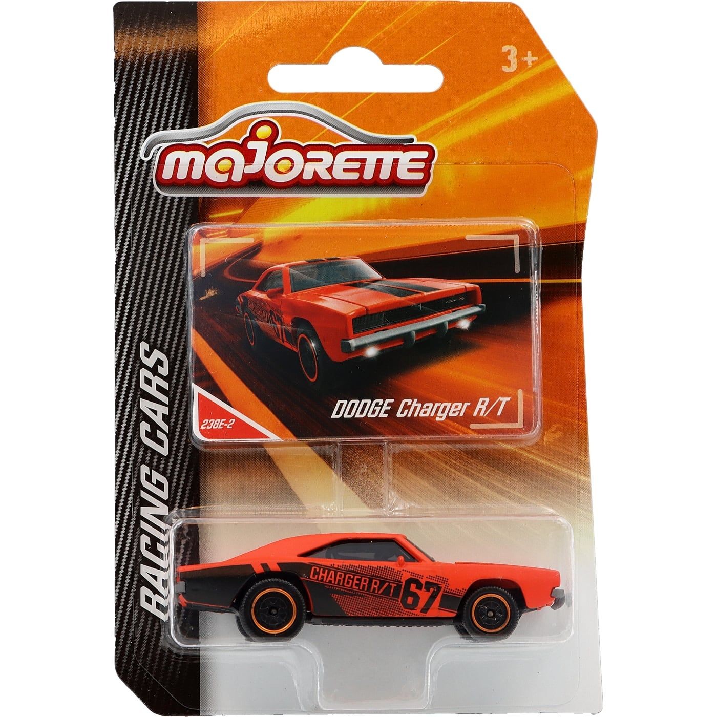 Dodge Charger R/T – Orange – Racing Cars – Majorette