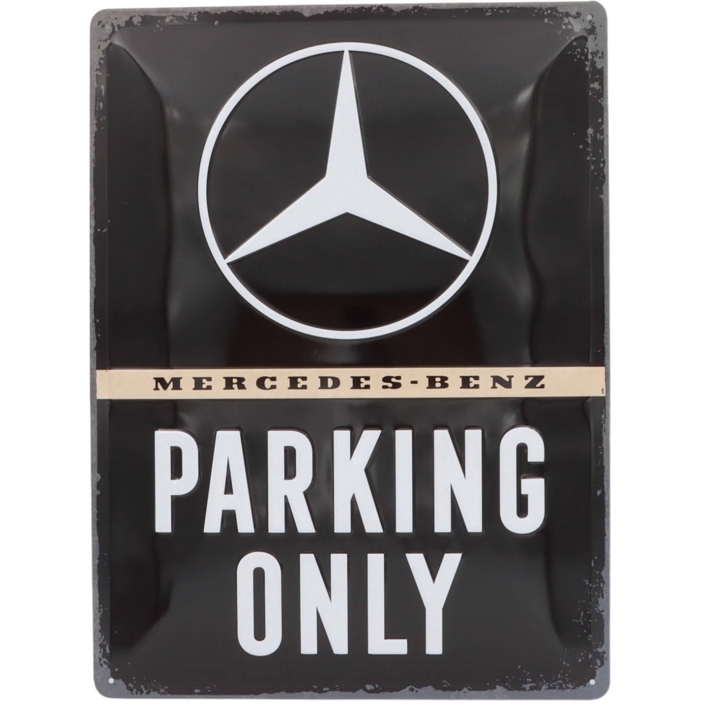 Läs mer om Mercedes-Benz - Parking Only - Plåtskylt - 30x40 cm