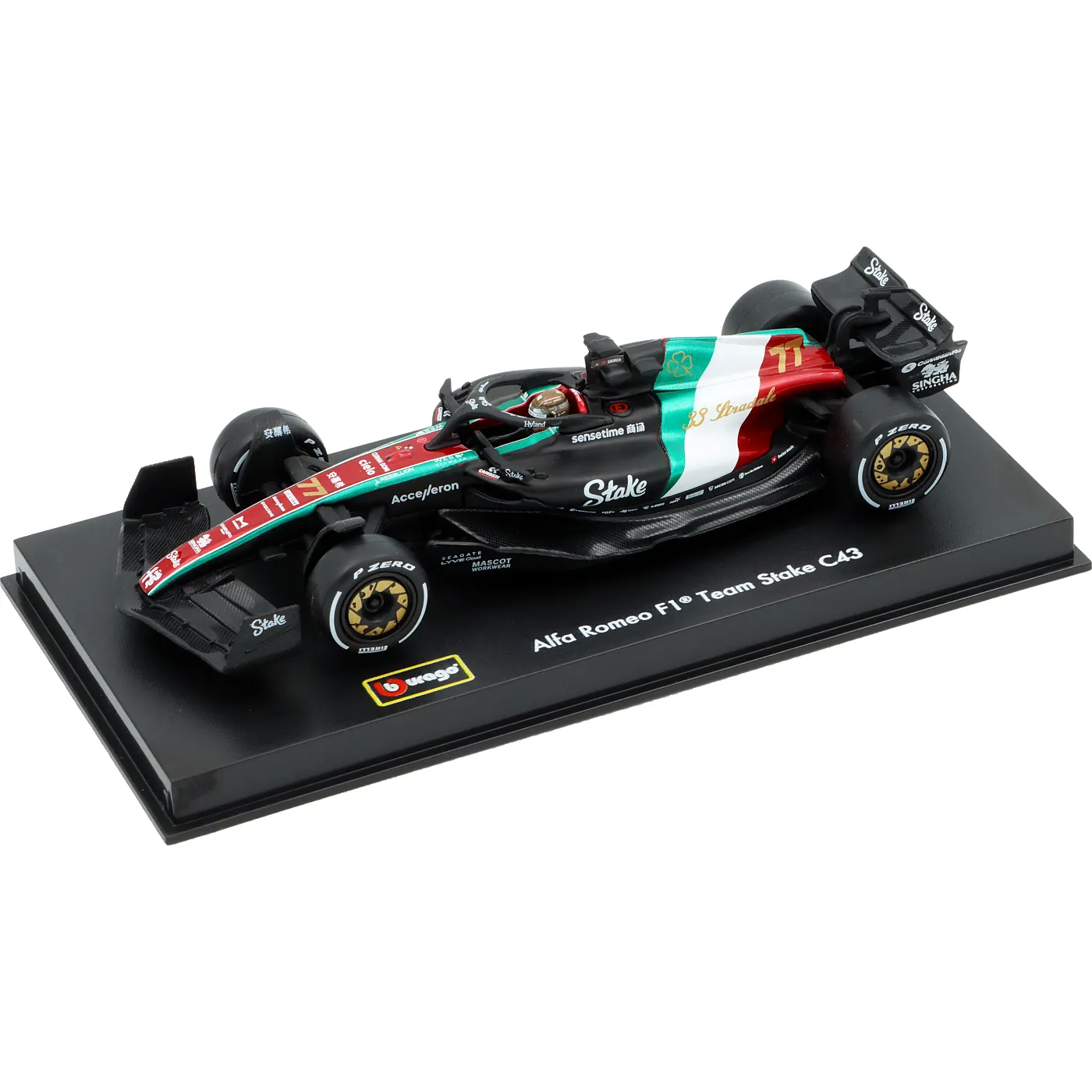 Alfa Romeo C43 – Italian GP 2023 – V.Bottas – Bburago – 1:43