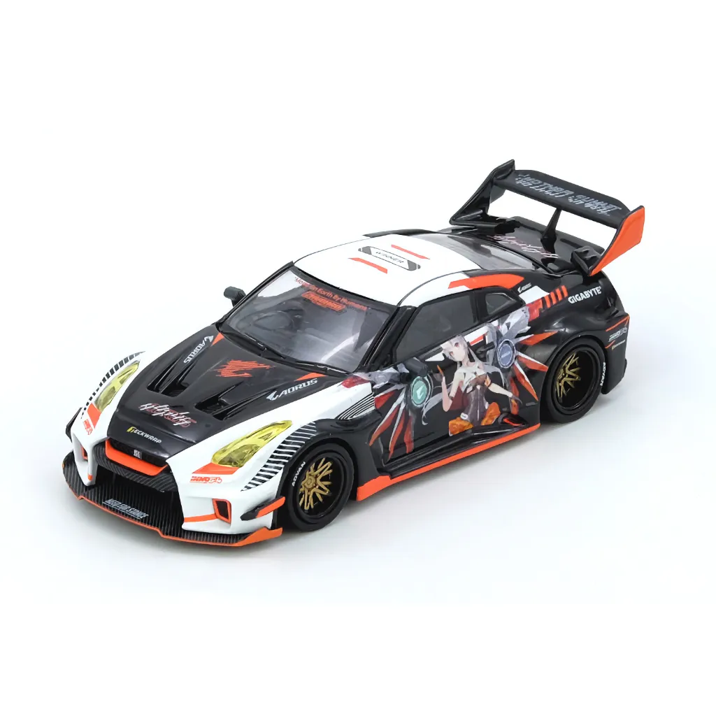 Nissan GT-R (R35) Widebody - Aorus X Inno64 - Inno Models - 1:64