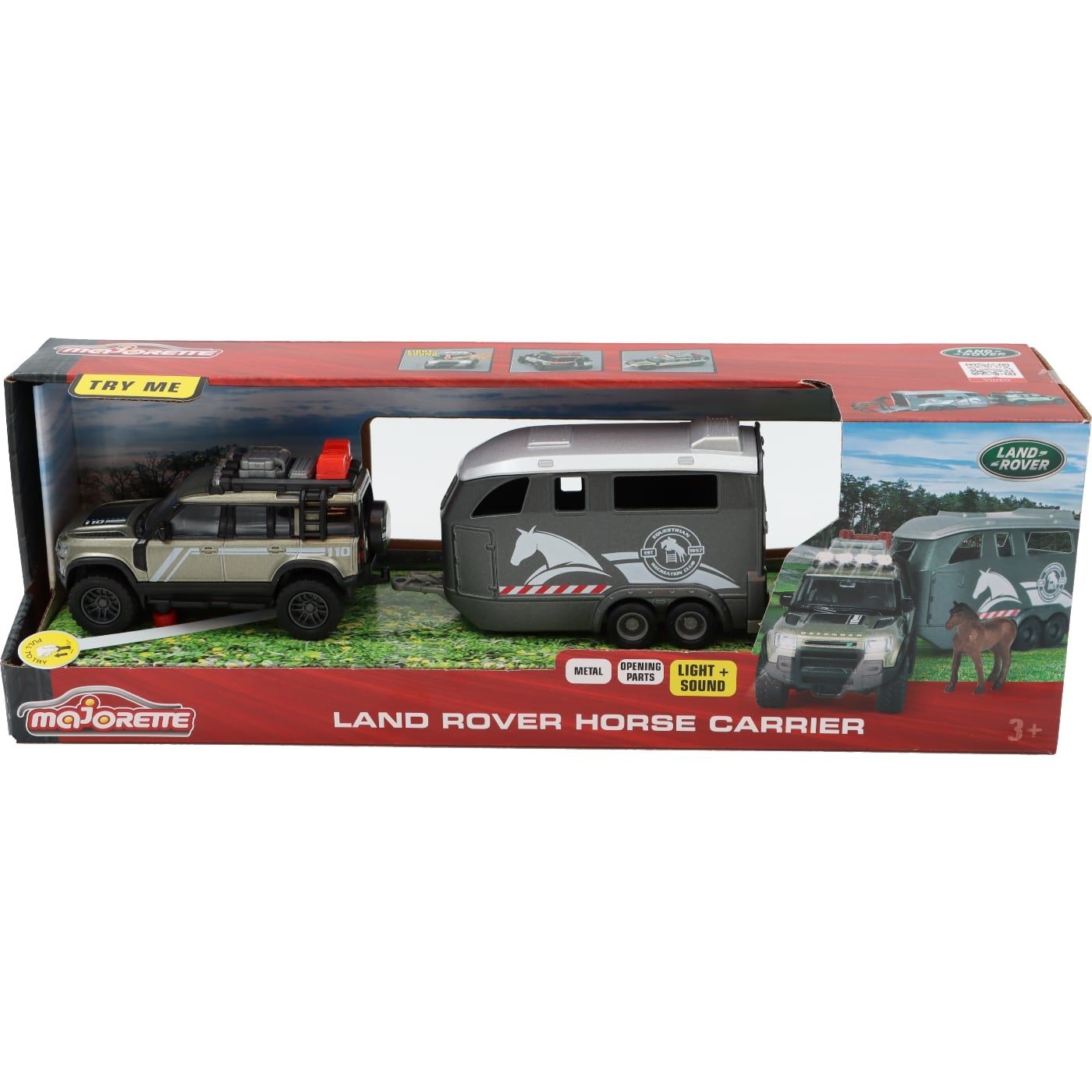 Land Rover Horse Carrier – Majorette Grand Series