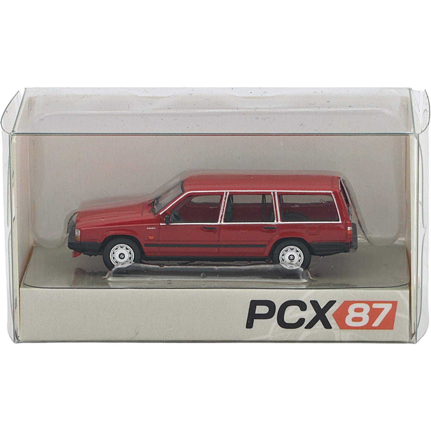 Läs mer om Volvo 740 Kombi - Röd - 1985 - PCX87 - 1:87