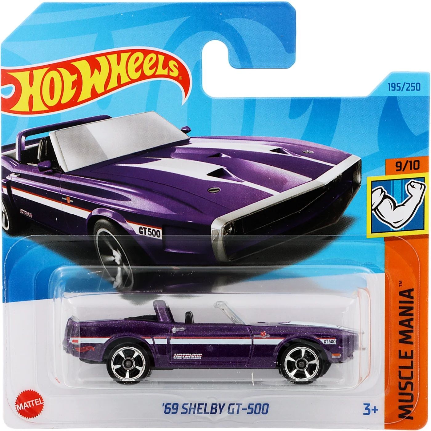 69 Shelby GT-500 – Muscle Mania – Lila – Hot Wheels