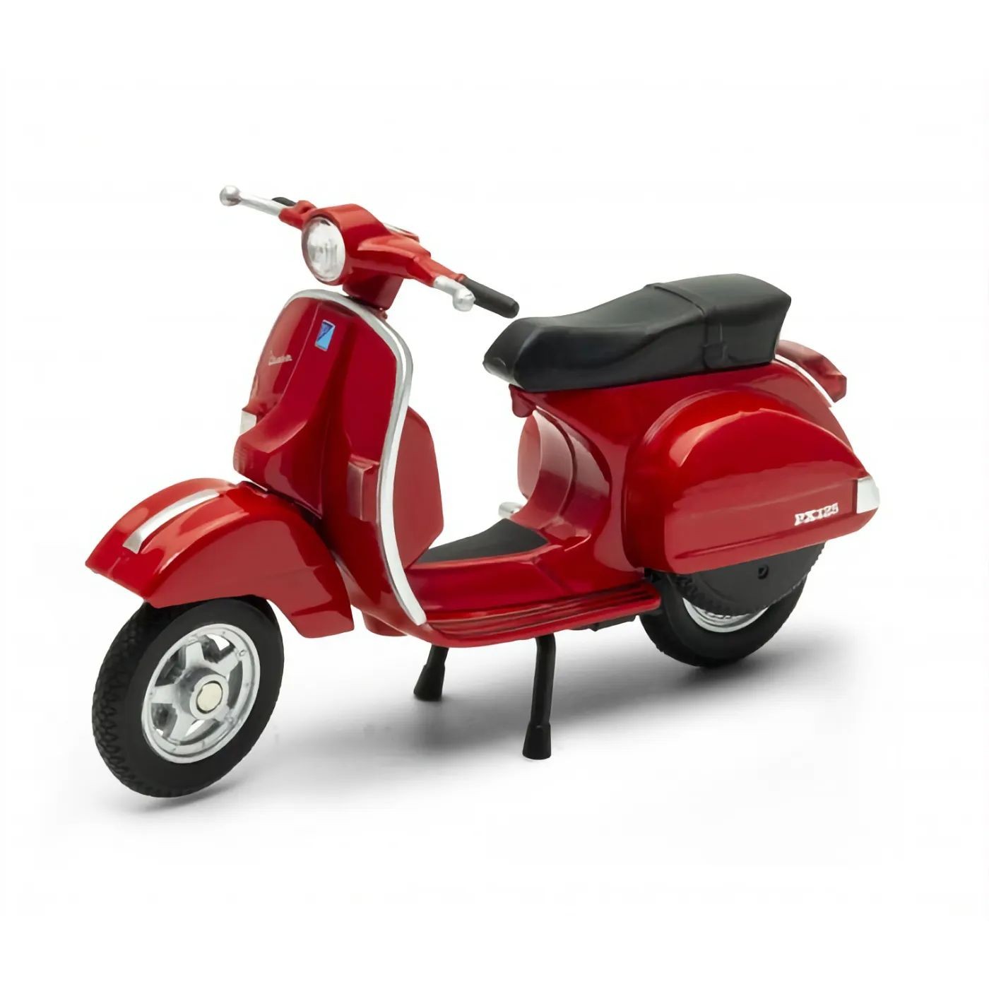 2016 Vespa PX125 - Röd - Welly - 1:18