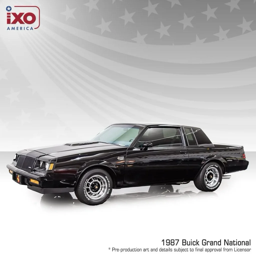 Buick Grand National - Svart - 1987 - Ixo America - 1:43
