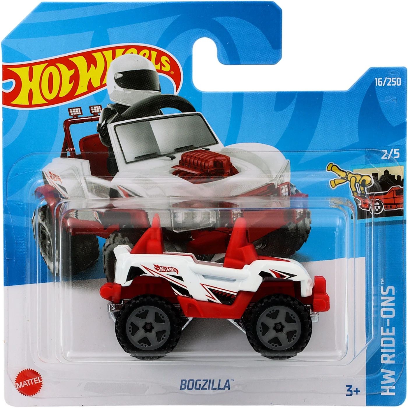 Bogzilla – HW Ride-Ons – Vit – Hot Wheels