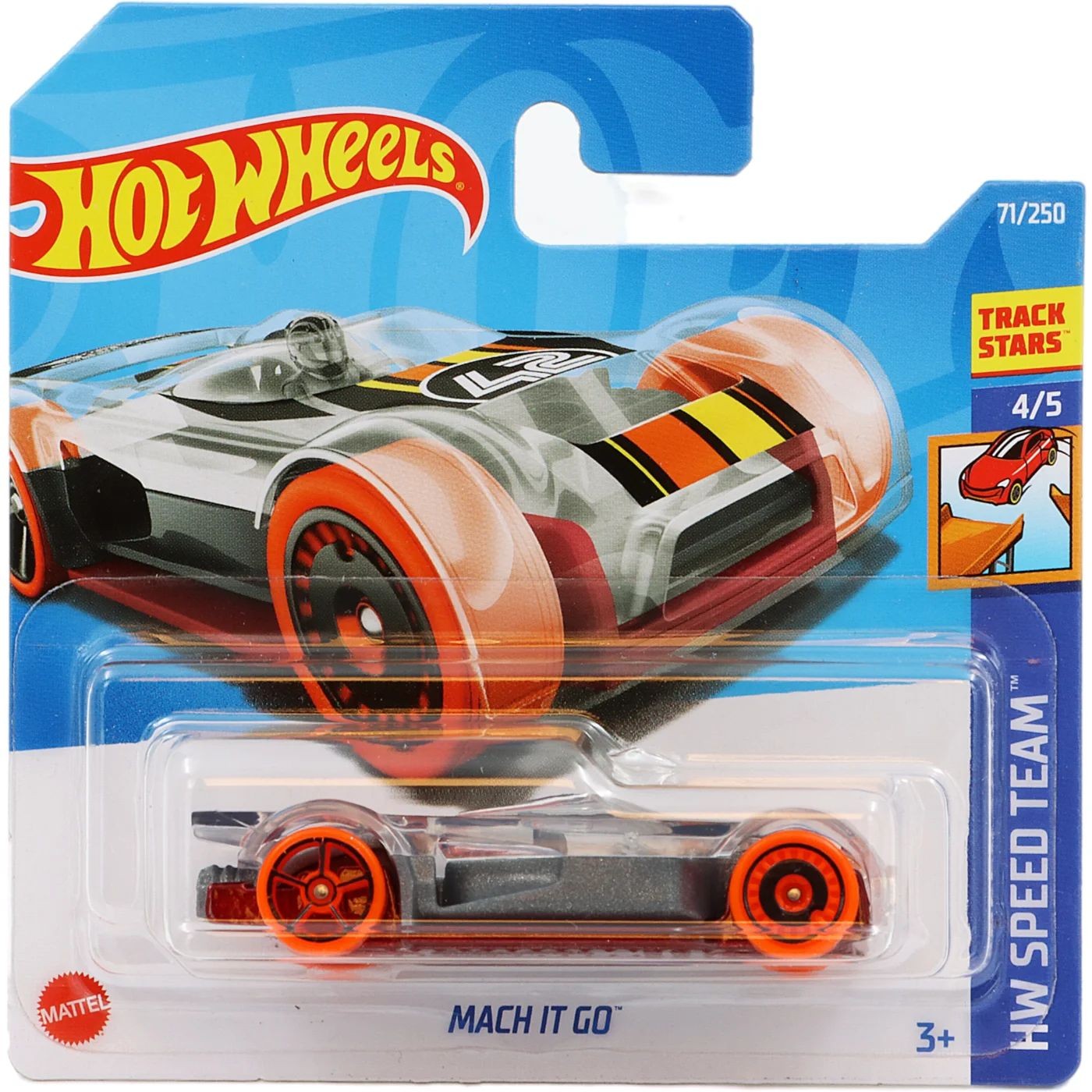 Läs mer om Mach It Go - HW Speed Team - Hot Wheels