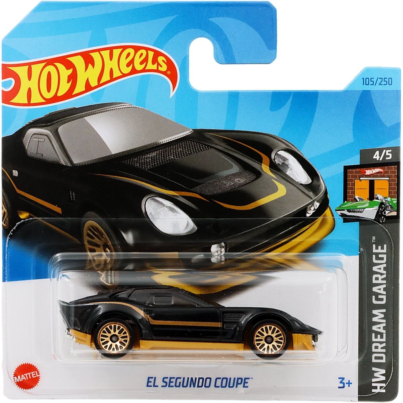 El Segundo Coupe – HW Dream Garage – Svart – Hot Wheels