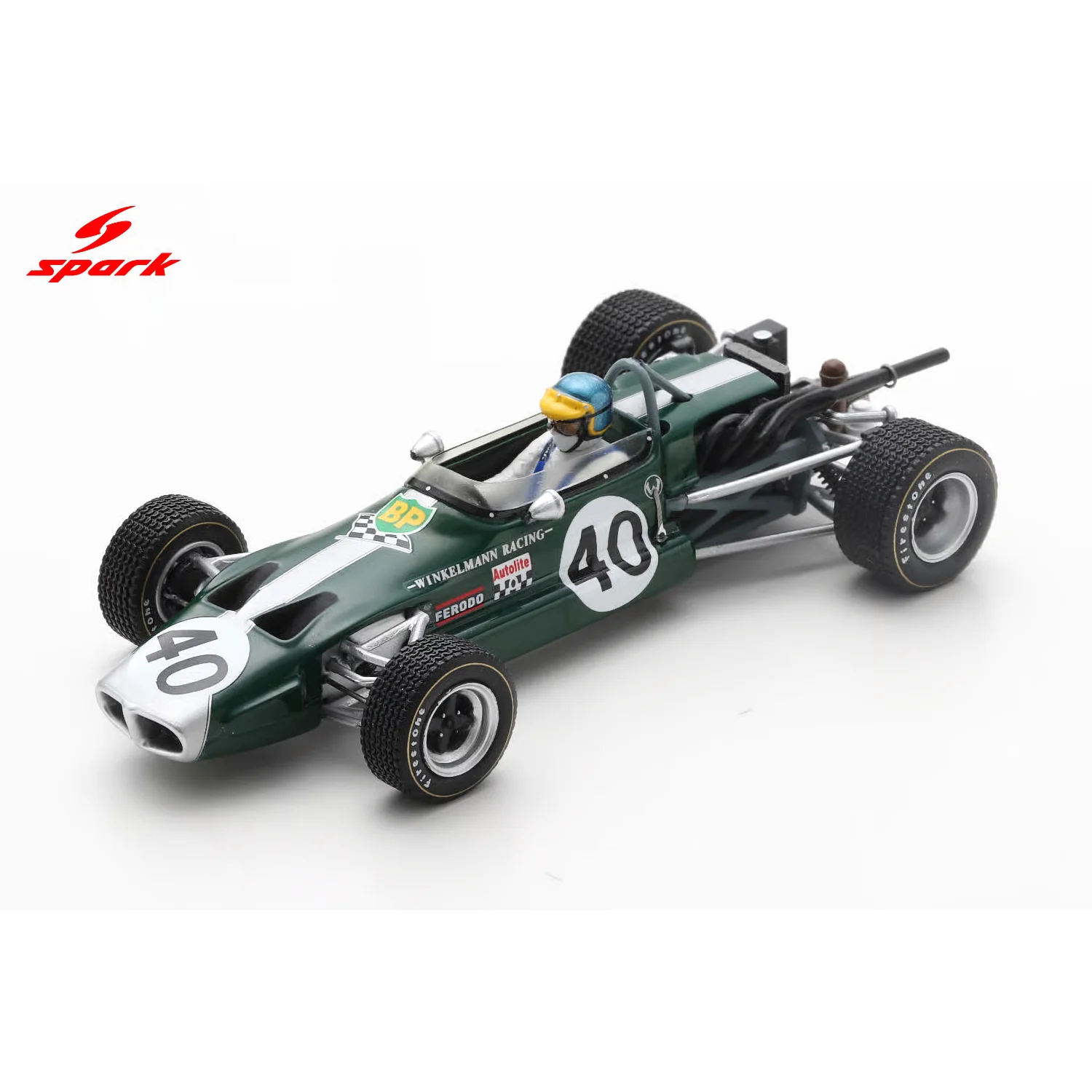 Lotus 59 #40 - Grand Prix d'Albi F2 1969 - Ronnie Peterson - Spark Models - 1:43