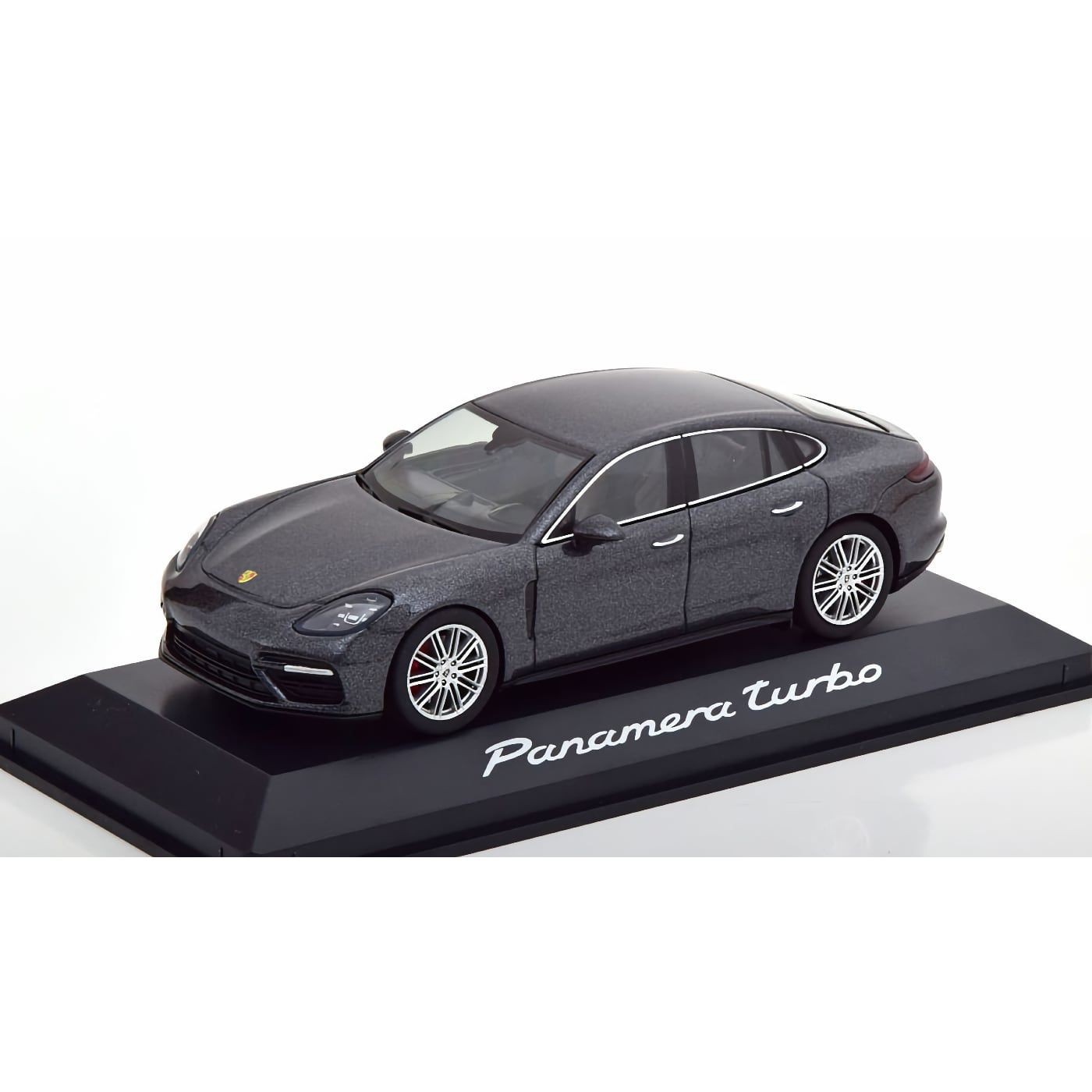 Läs mer om Porsche Panamera Turbo Facelift - 2016 - Grå - Herpa - 1:43