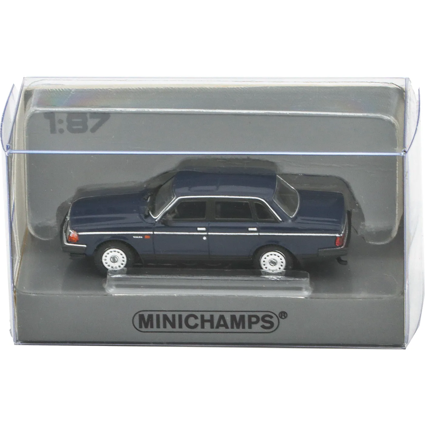 Volvo 240 GL - 1986 - Mörkblå - Minichamps - 1:87