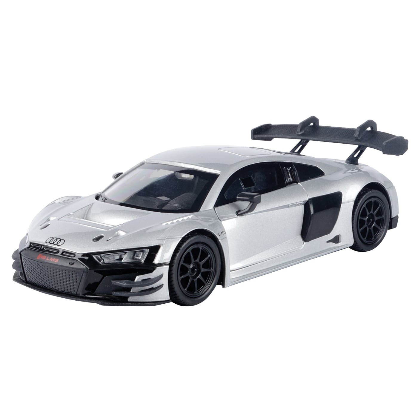 Audi R8 LMS GT3 – Silver – Motormax – 1:24