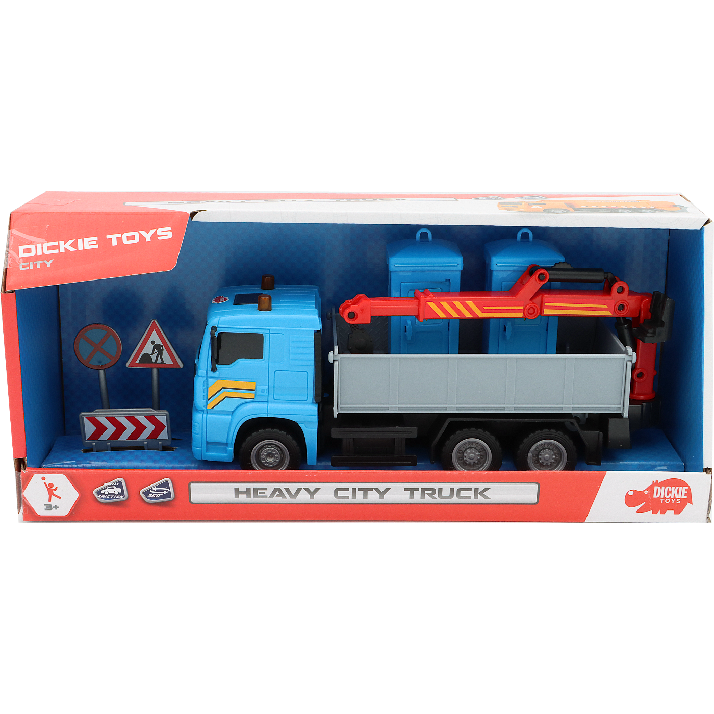 Lastbil - Heavy City Truck - Dickie Toys