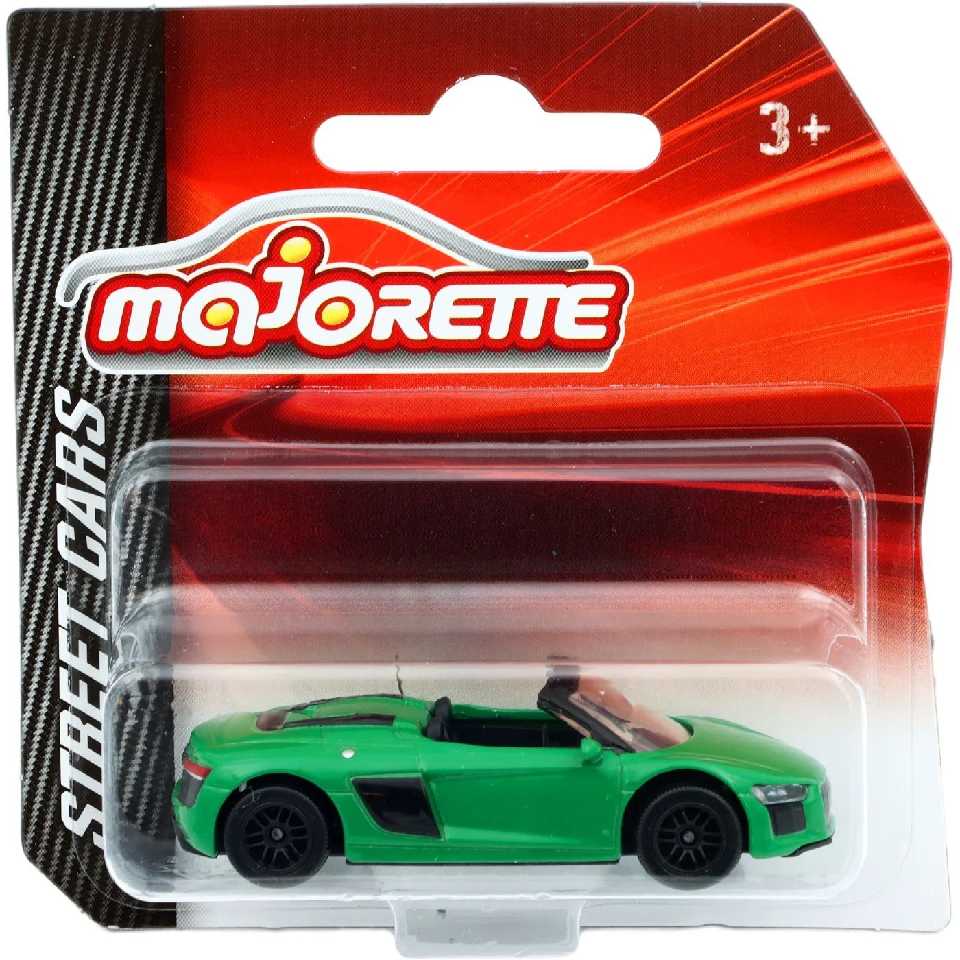 Audi R8 Mk2 Spyder – Street Cars – Grön – Majorette