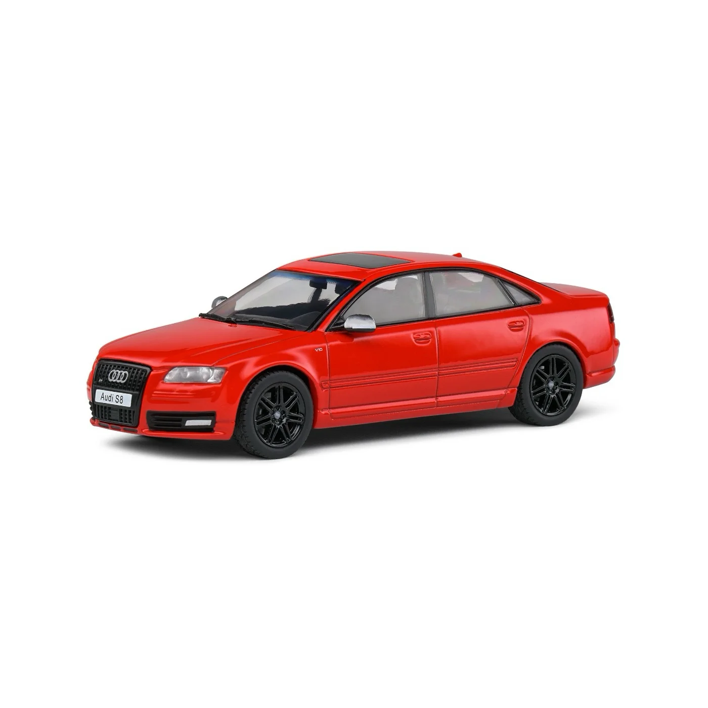 Audi S8 (D3) - 2010 - Röd - Solido - 1:43