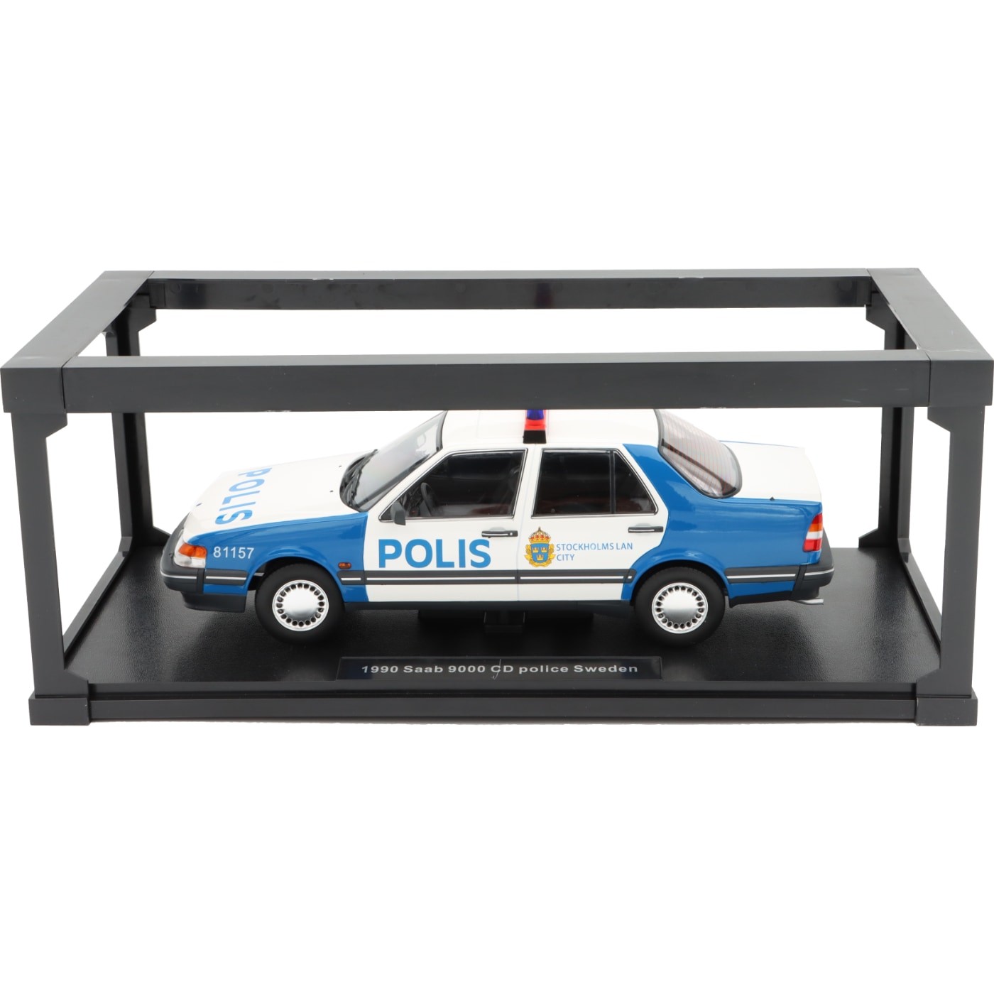 1990 Saab 9000 CD – Svensk polisbil – Triple9 – 1:18