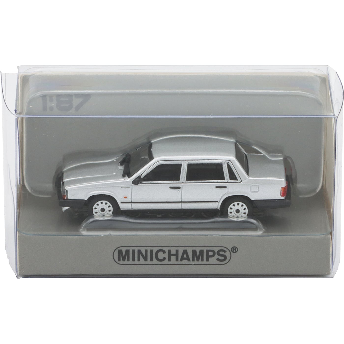 Volvo 740 GL – 1986 – Silver – Minichamps – 1:87