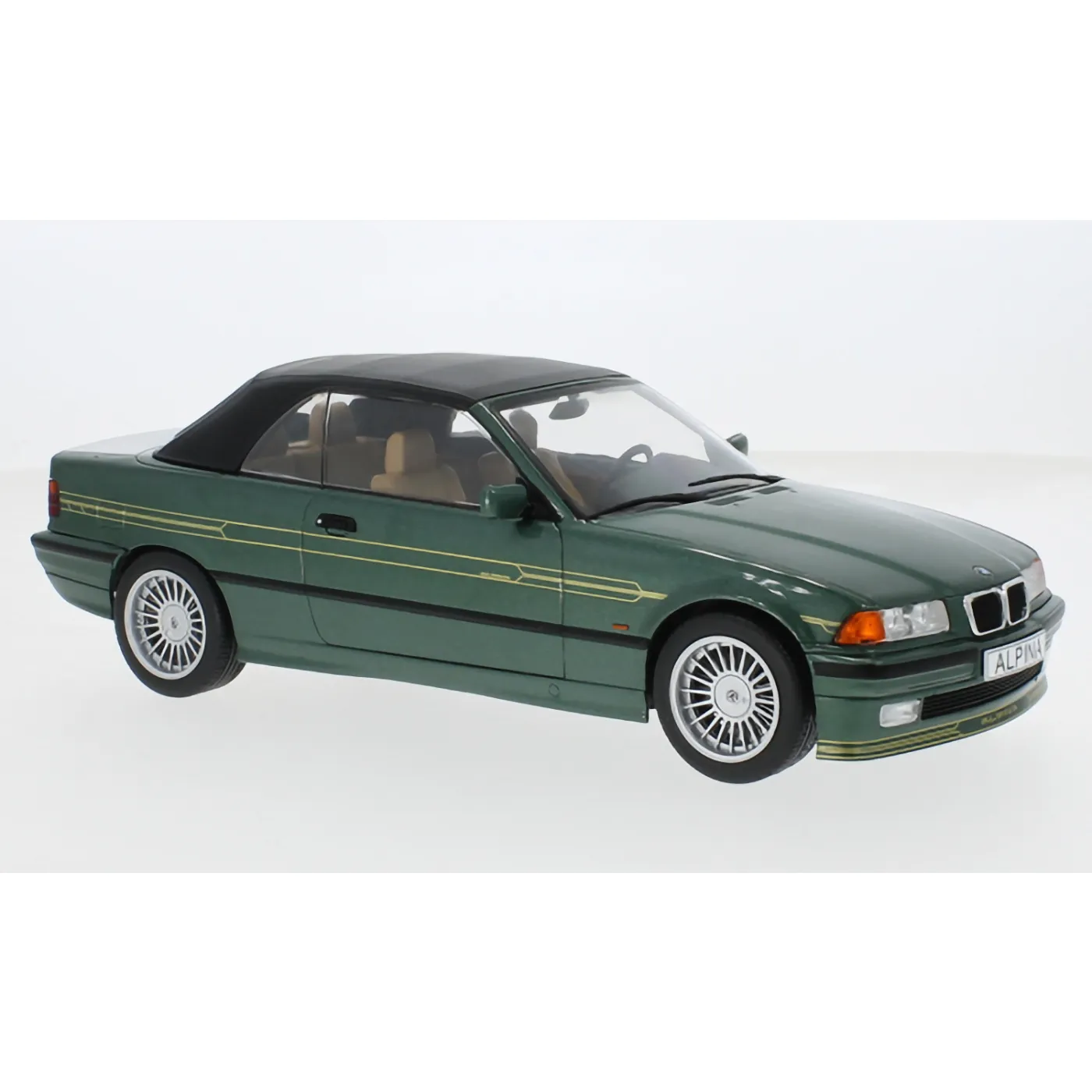 BMW Alpina B3 3.2 Convertible – Grönmetallic – MCG – 1:18